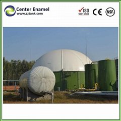 Center Enamel Biogas Plant Fermentation