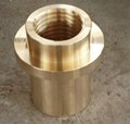 Self-lubricating flanging bronze bearing with graphite 3