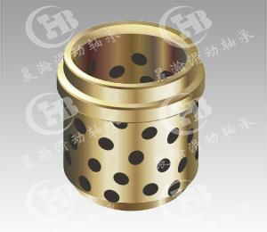 self-lubricating Oilless bronze Guide Bushes with graphite 3