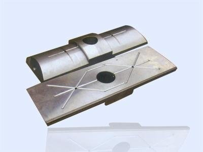 Oilless L bronze Guide Plate self-lubricating with graphite 4