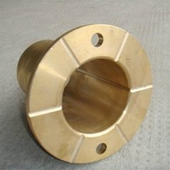oilless Flange Fixed bronze Guide Bush with graphite