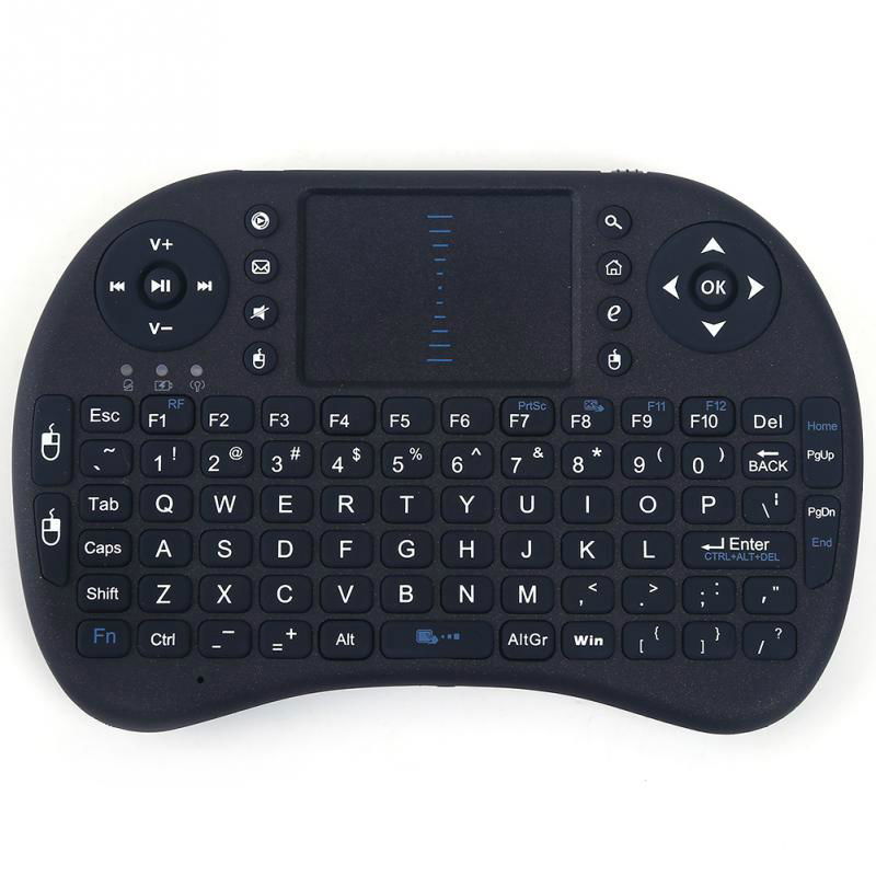 2.4G Mini i8 Wireless Fly Air Mouse Keyboard with Touchpad