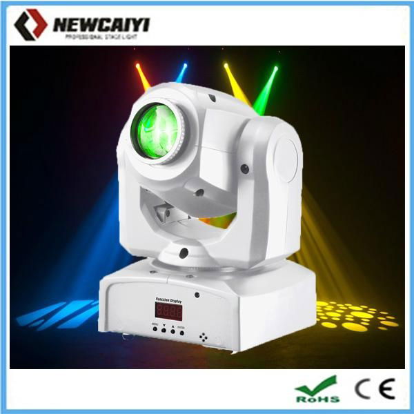 10W Led Gobo Moving Head Stage Light 5