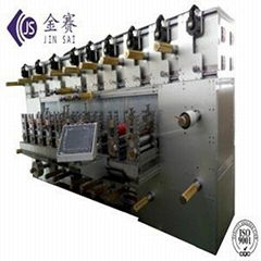 Ten position round knife machine