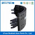 high quality semi trailer brake shoe set 4515