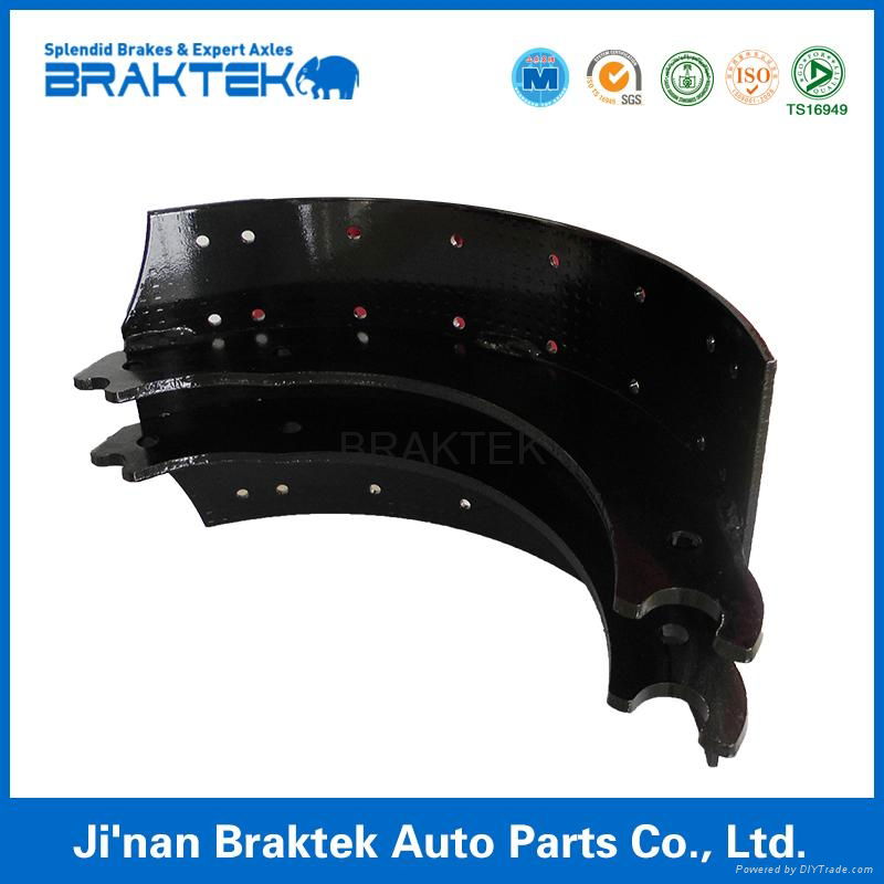 high quality brake shoe for semi truck 4516 4