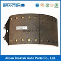 Chinese manufacture brake linings BPW200 4