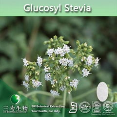 Manufacturer supply high quality Stevia Extract 80~90% Steviosides