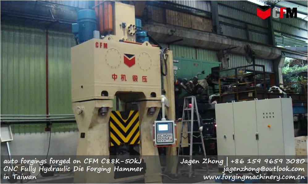 C88K-50 CNC Fully Hydraulic Die Forging Hammer