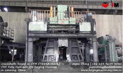 CT88KA-320 CNC Fully Hydraulic Die Forging Hammer