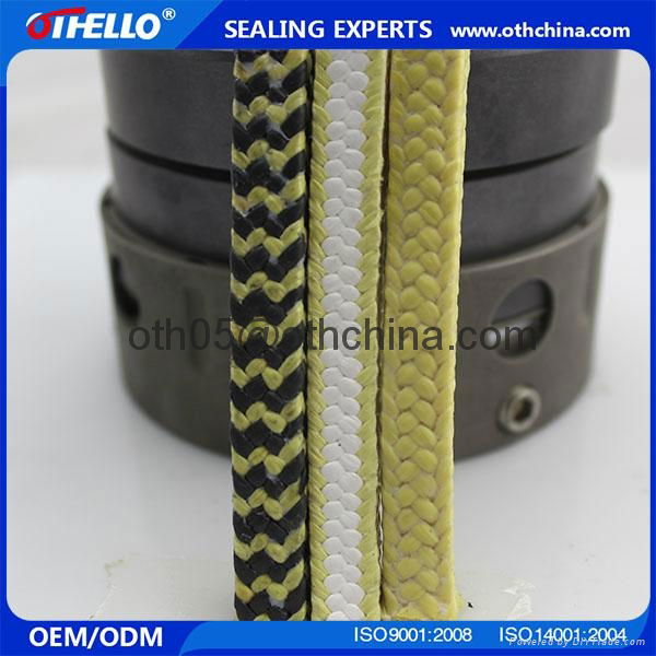 aramid braided packing aramid fiber ptfe gland packing aramid gland packing 