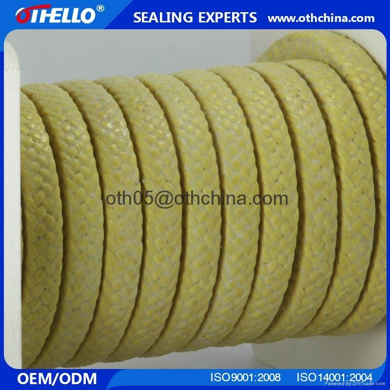 aramid braided packing aramid fiber ptfe gland packing aramid gland packing  5