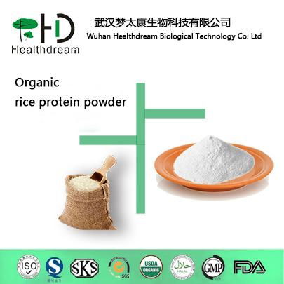 Rice protein powder