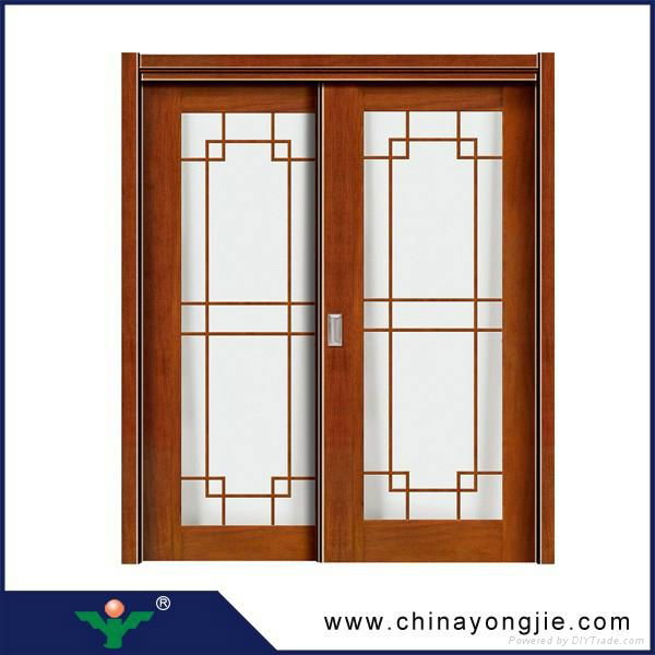 2015 new products zhejiang solid wooden gate door price Quality Assured 3