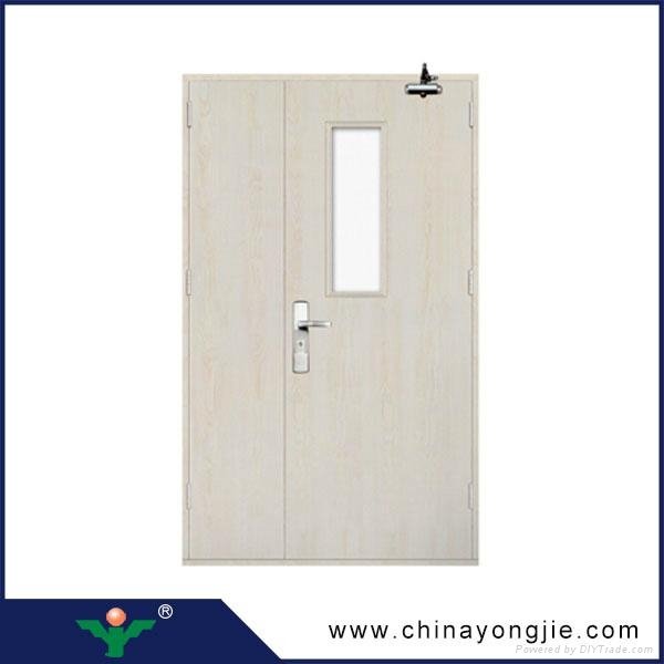 China Yongkang steel Security firefroof door, 2 hours fire rated door 3