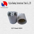 E27 ceramic porcelain lamp holder base socket 4