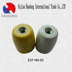 E27 E40 ceramic porcelain lamp holder base socket