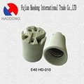 E27 E40 ceramic porcelain lamp holder base socket 5