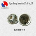 E40 E26 E17 G10 ceramic porcelain lamp holder base socket 4