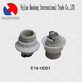 E14 G13 T8 ceramic porcelain lamp holder base socket 5