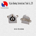 G13 T8 ceramic porcelain lamp holder