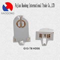 G13 T8 ceramic porcelain lamp holder base socket pin insulator 2