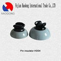 ceramic porcelain glazed pin insulator 5