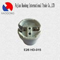 E26 ceramic porcelain lamp holder base socket 2