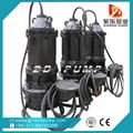 submersible water solid pump