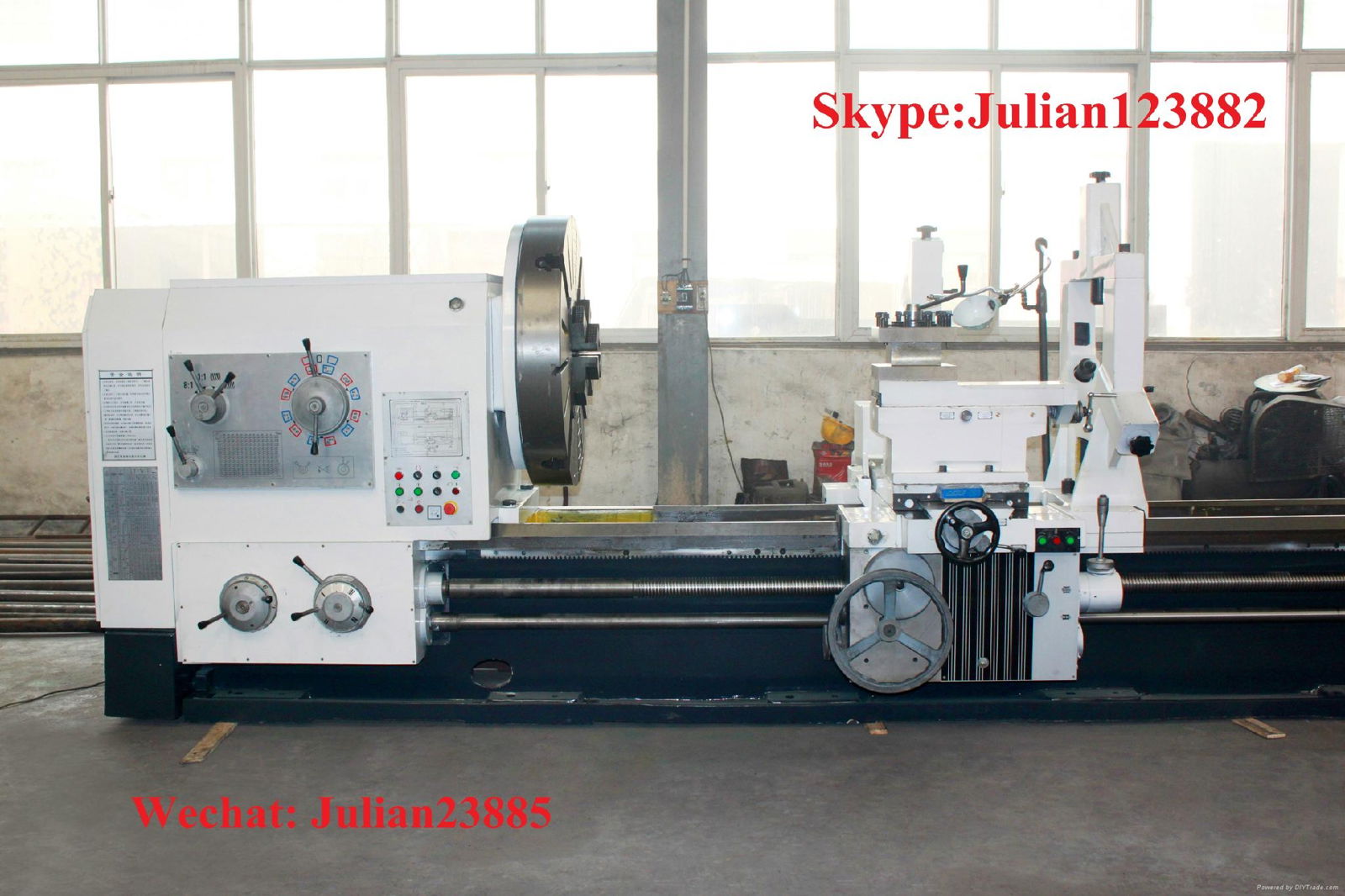 High Quality Horizontal Lathe Machine CW61125 3