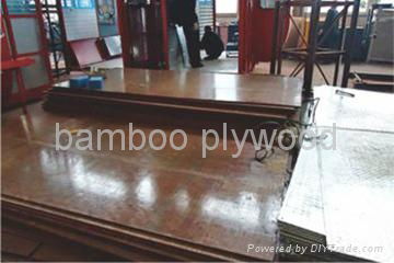 Bamboo plywood for bus floor