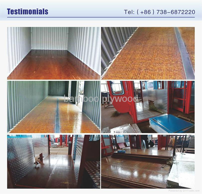 Bamboo plywood for bus floor 4