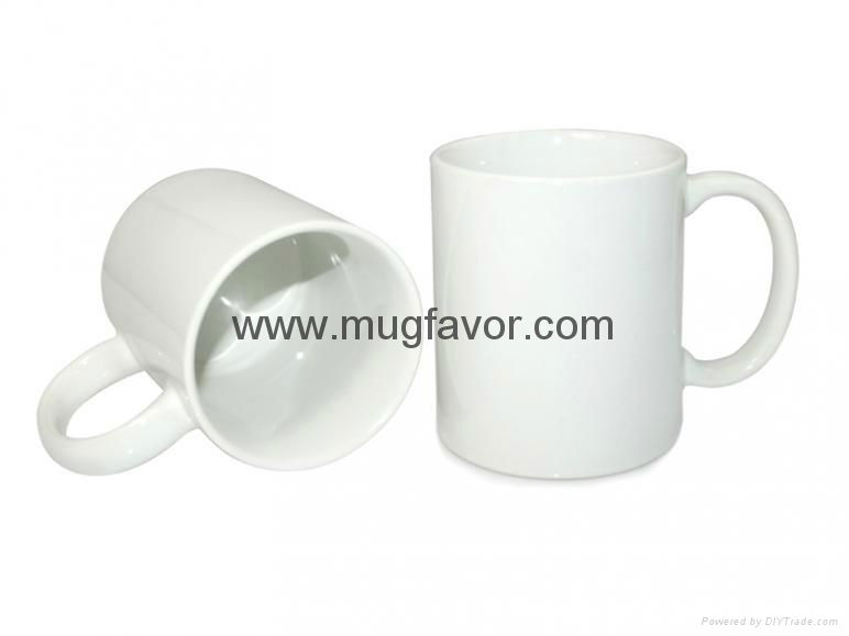 11oz White Coated Mug for Sublimation