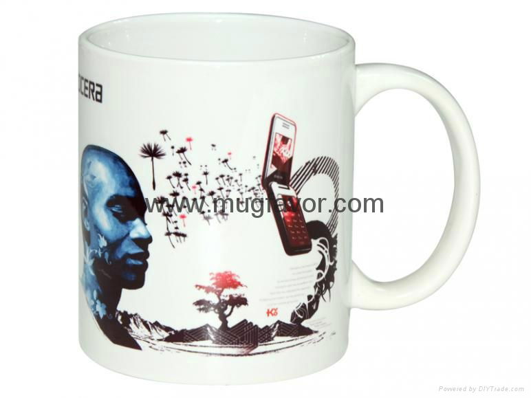 11oz White Coated Mug for Sublimation 2