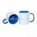 Sublimation Mug--11oz Two-Tone Color Mug(Inside & Handle)  5