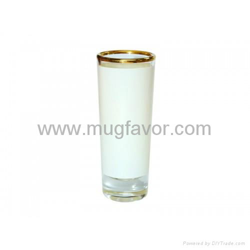 Sublimation Glass--God Rim Shot Glass 4