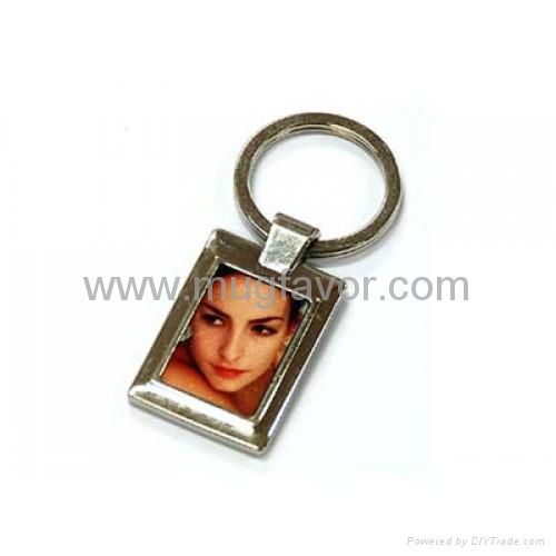 Sublimation Key Ring--Zinc Alloy 4