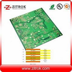 Immersion Gold Matte Green 6L 35um PCB Circuit Board