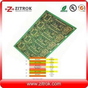 Impedance Control TG140 6Layer ENIG Board