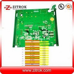 12Layer Impedance Control Immersion Gold Multilayer PCB