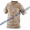 Solid Color Camouflage Military T-Shirt for Army Police Wear 1