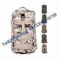 Plain color Digital Camouflage Nylon Oxford Military Backpack Alicebag Rucksack 1