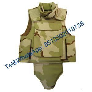 NIJ IIIA Dyneema PE Bulletproof Vest Body armor with groin protection