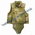 NIJ IIIA Dyneema PE Bulletproof Vest Body armor with groin protection 1