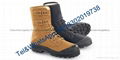 Navy blue army green desert camouflage Military Canvas Boot 1