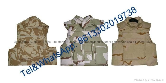 NIJ IIIA Dyneema PE Bulletproof Vest Body armor with groin protection 3