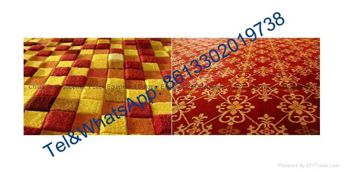 Office Home Car Handmade Wool Polyester PP Carpet 4