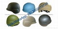 NIJ IIIA Aramid PE PASGT MICH ACH Boltless Bulletproof Helmet 4