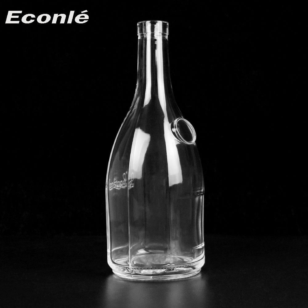 wholesale 1L novelty glass crystal wine decanter for liquor and whisky 2