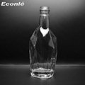 wholesale 1L novelty glass crystal wine decanter for liquor and whisky 4